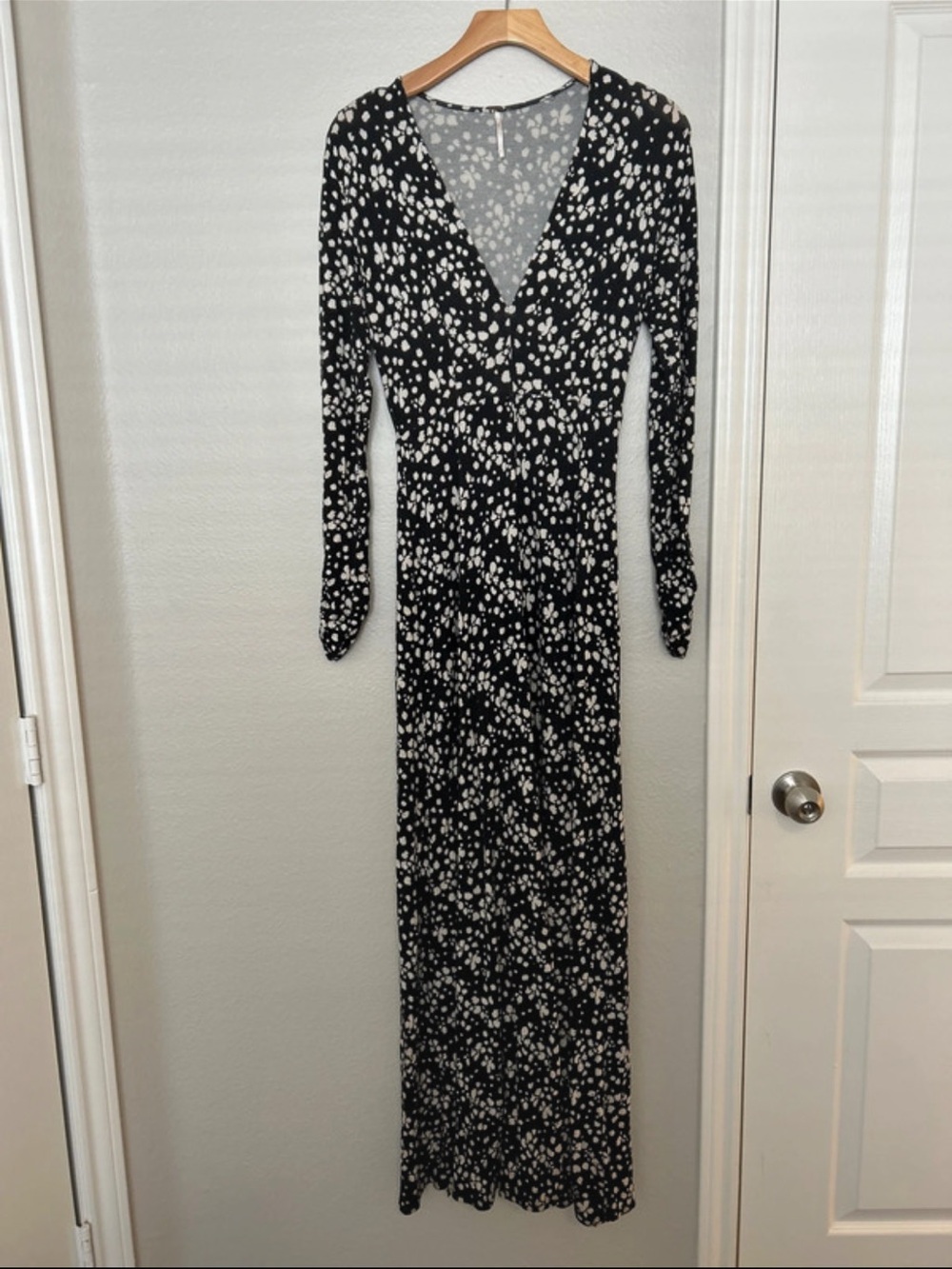Free people - Black & White Jumpersuit, size 0